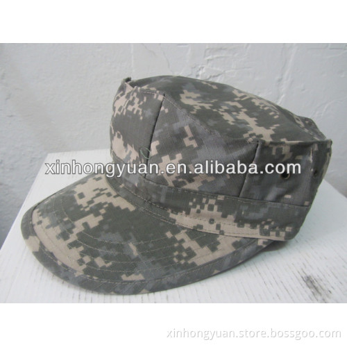 Custom wholesale woodland camouflage fabric Tactical Baseball Winter Cap